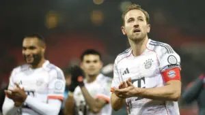 Harry Kane Akhiri 2025 dengan Torehan 100 Kontribusi Gol di Bundesliga Bersama Bayern Munchen