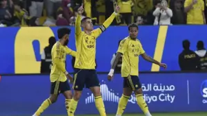 Dua Gol Ronaldo Bawa Al Nassr Kalahkan Al Akhdoud 3-0, Pertahankan Rekor Sempurna