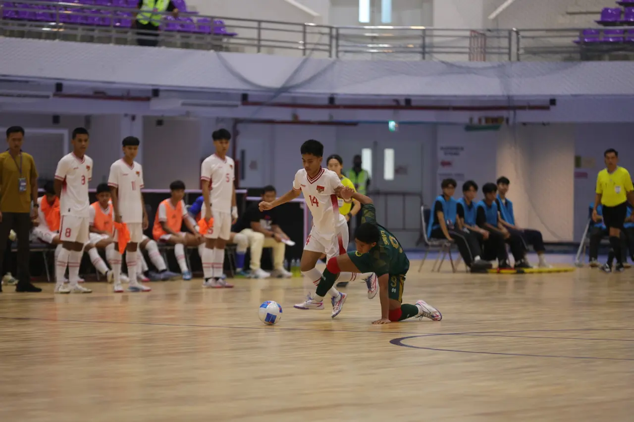 Indonesia ke Final Piala AFF Futsal U16 Usai Imbang 3-3 dengan Thailand