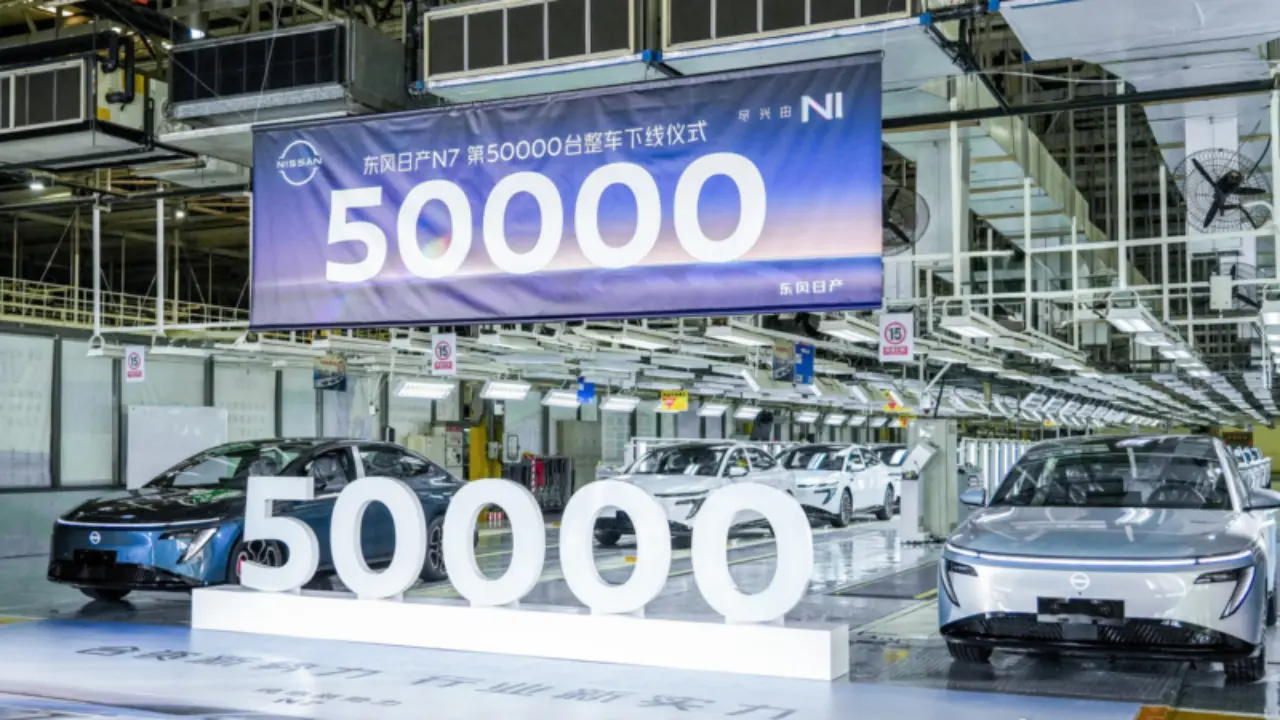 Produksi Nissan N7 EV di China Tembus 50.000 Unit dalam 7 Bulan, Siap Ekspansi ke Pasar Global