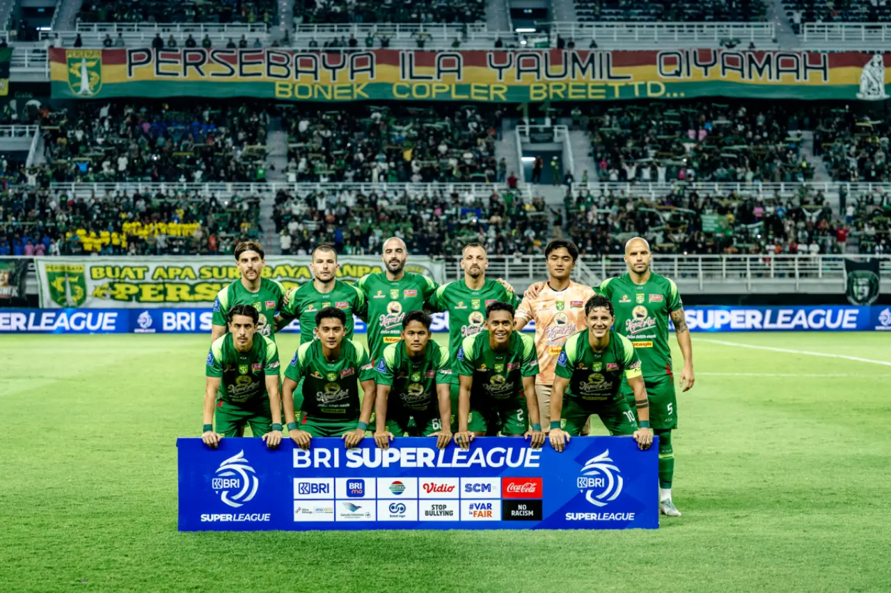Susunan Pemain Persebaya Surabaya vs Persijap Jepara di BRI Super League 2025-2026
