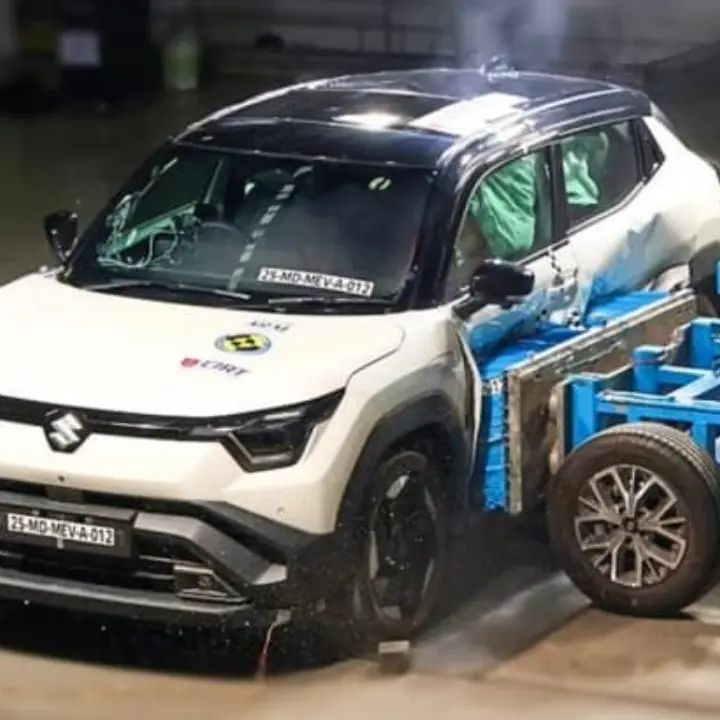 Suzuki e-Vitara Kantongi 5 Bintang Uji Tabrak Bharat NCAP sebelum Debut di IIMS 2026