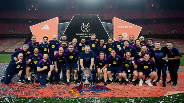 Barcelona Juara Piala Super Spanyol 2026 Usai Kalahkan Real Madrid, Rekor Final Sempurna Hansi Flick Berlanjut