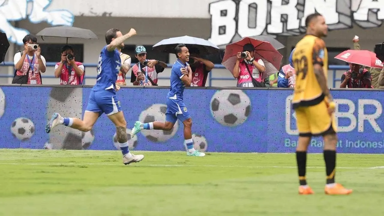 Beckham Putra Kembali Rayakan Gol dengan Selebrasi Rp75 Juta di Duel Panas Persib vs Persija