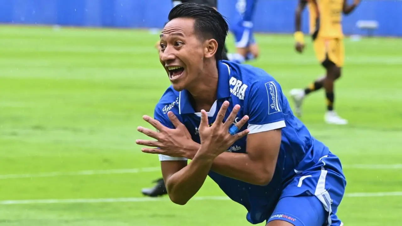 Beckham Putra Ungkap Makna Selebrasi 'Ice Cold' Usai Cetak Gol Kemenangan Persib Atas Persija