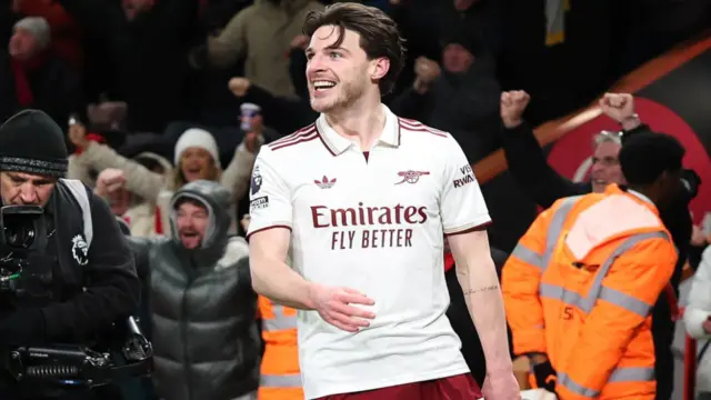 Brace Declan Rice Antar Arsenal Bungkam Bournemouth 3-2, Semakin Kokoh di Puncak Klasemen Liga Inggris