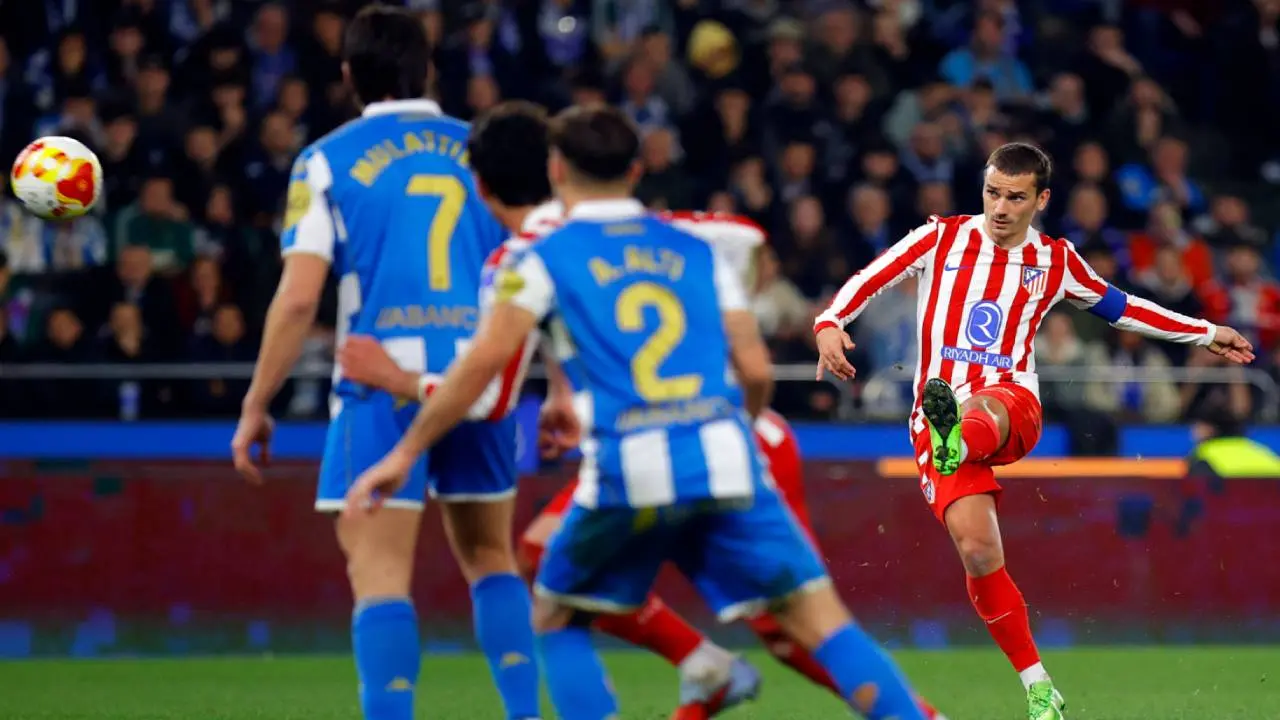 Hasil Deportivo vs Atletico Madrid: Gol Bola Mati Griezmann Bawa Los Rojiblancos Lolos ke Perempat Final Copa del Rey