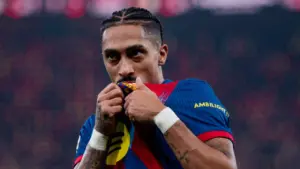Raphinha Jadi Pahlawan, Barcelona Taklukkan Real Madrid 3-2 dan Juara Piala Super Spanyol 2026