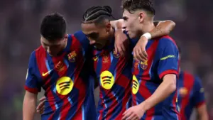 Rating Pemain Barcelona vs Athletic Bilbao: Raphinha Bersinar, Blaugrana Tanpa Hambatan ke Final Piala Super Spanyol