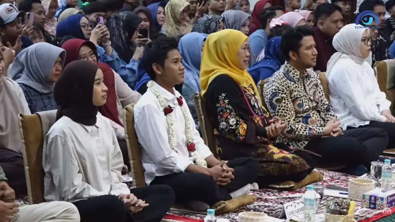 Euforia Sambut Valen Dangdut Academy 7 di Surabaya, Khofifah Ingatkan Peran Anak Muda Jaga Prestasi Bangsa
