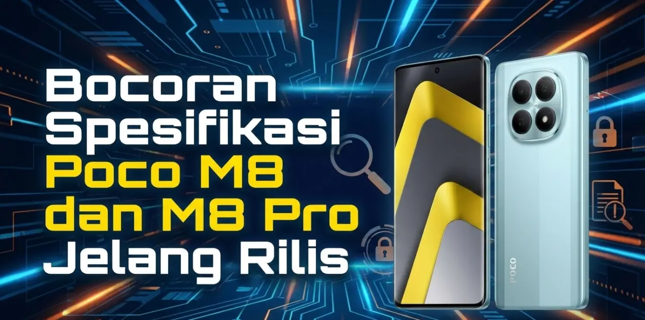 Harga Poco M8 dan M8 Pro Bocor Jelang Rilis 8 Januari, Spesifikasi Kunci Terungkap