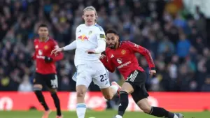 Manchester United Gagal Menang di Elland Road, Imbang 1-1 Lawan Leeds United