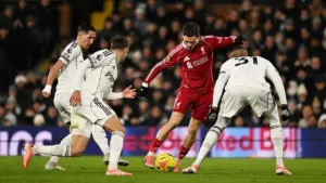 Drama Menit Akhir: Liverpool Ditahan Imbang 2-2 oleh Fulham di Liga Inggris 2025/2026