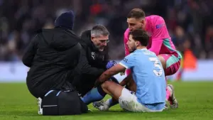 Pep Guardiola Ungkap Ruben Dias Absen 6 Pekan, Tiga Bek Tengah City Cedera