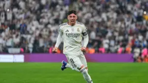 Federico Valverde Akui Real Madrid Beruntung Menang atas Atletico di Semifinal Piala Super Spanyol