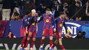 Barcelona Bungkam Espanyol 2-0 di Derby Catalunya, Kokoh di Puncak Klasemen La Liga