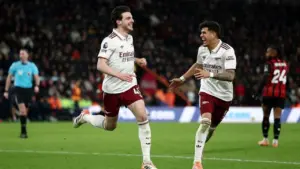Klasemen Liga Inggris: Arsenal Kokoh di Puncak Usai Kalahkan Bournemouth, Aston Villa Geser City