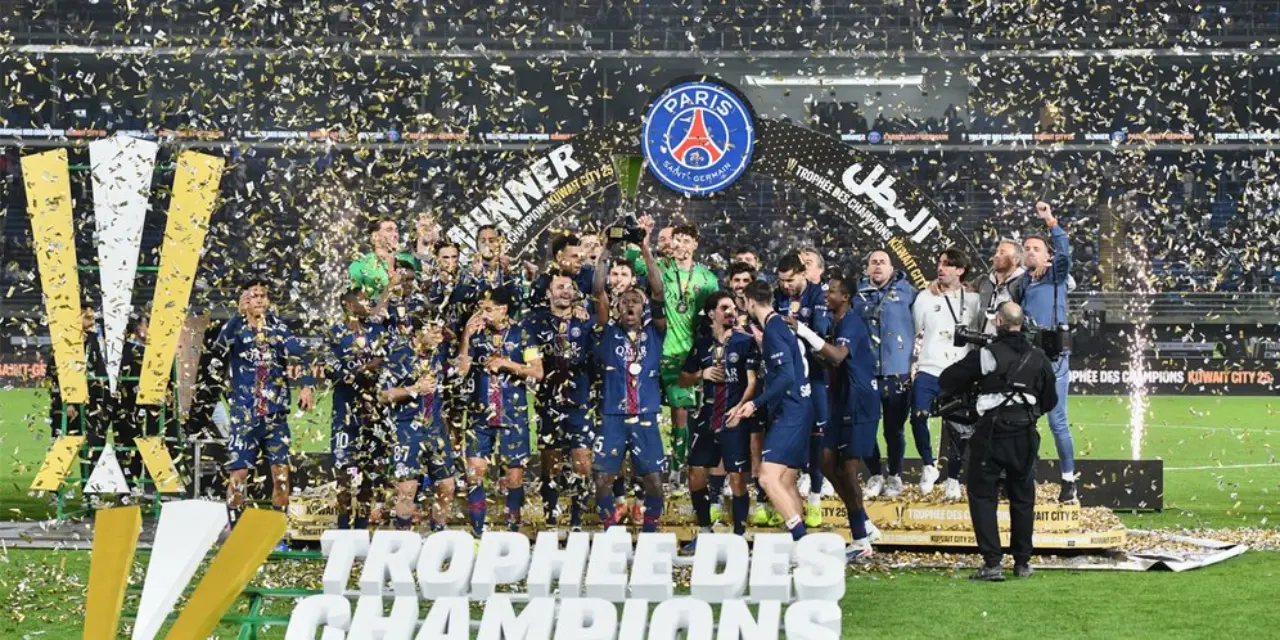 Hasil PSG vs Marseille: Chevalier Antar Les Parisiens Juara Piala Super Prancis dengan Penampilan Cemerlang