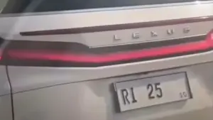 Viral Mobil Lexus dengan Pelat RI 25 Serobot Antrean di Tol Cilandak, Polisi Tunggu Konfirmasi Instansi Terkait
