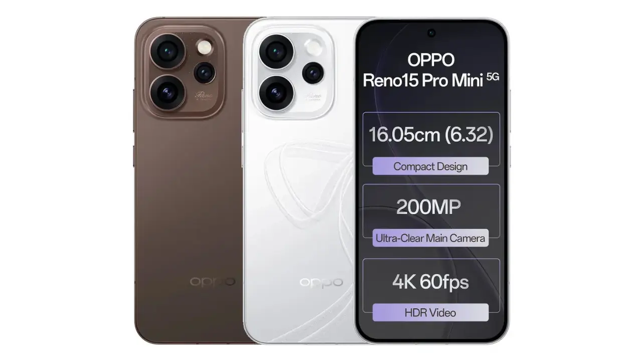 Oppo Reno 15, Pro, dan Pro Mini Meluncur di India dengan Kamera 200MP, Harga Mulai Rp8,5 Juta
