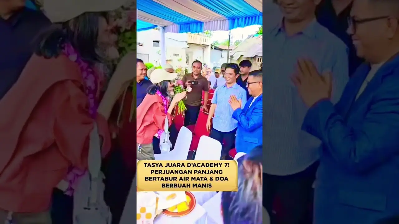 Tasya Juara Dangdut Academy 7 Pulang ke Tangsel, Disambut Langsung Wali Kota Benyamin Davnie