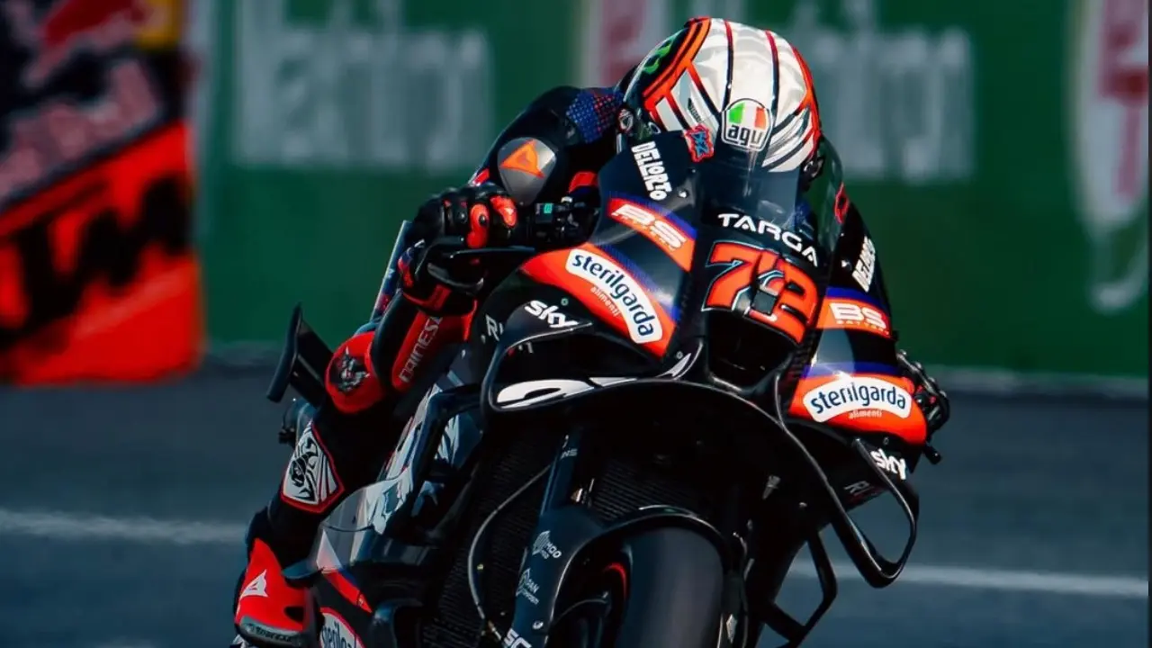 Kesalahan Ban Depan Bikin Bezzecchi Crash di Sprint Race MotoGP Thailand 2026