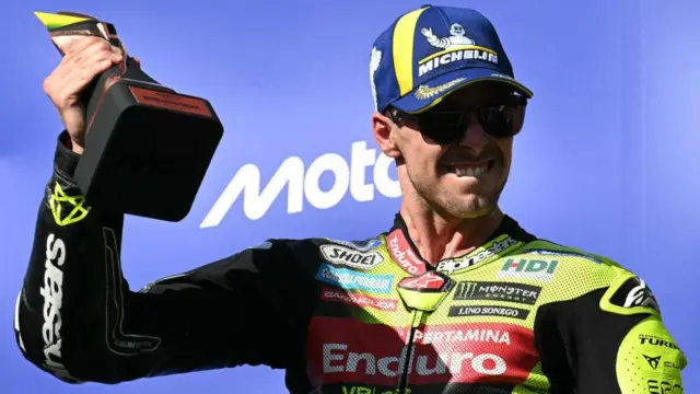 Fabio Di Giannantonio Sempat Tak Bisa Gerakkan Lengan, Tapi Bungkam Marc Marquez di MotoGP Brasil