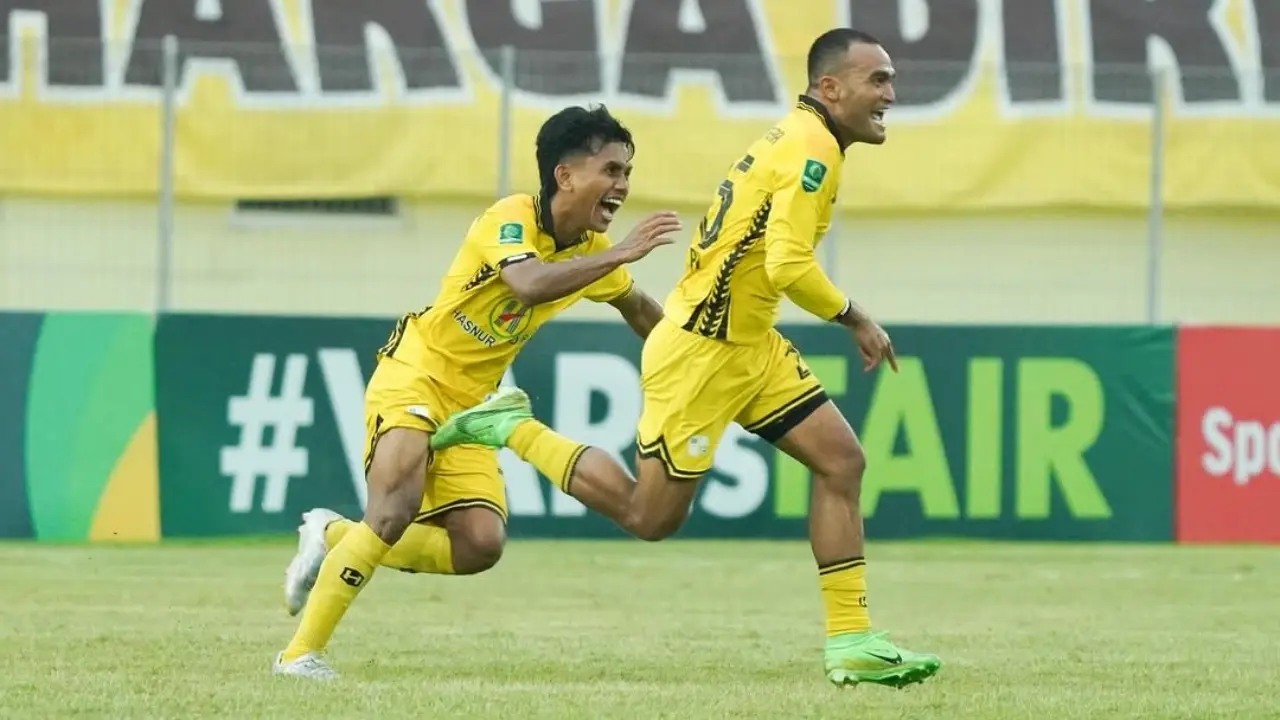 Hasil Barito Putera vs Persiku Kudus 1-1: Diwarnai Kartu Merah dan Gol Bunuh Diri