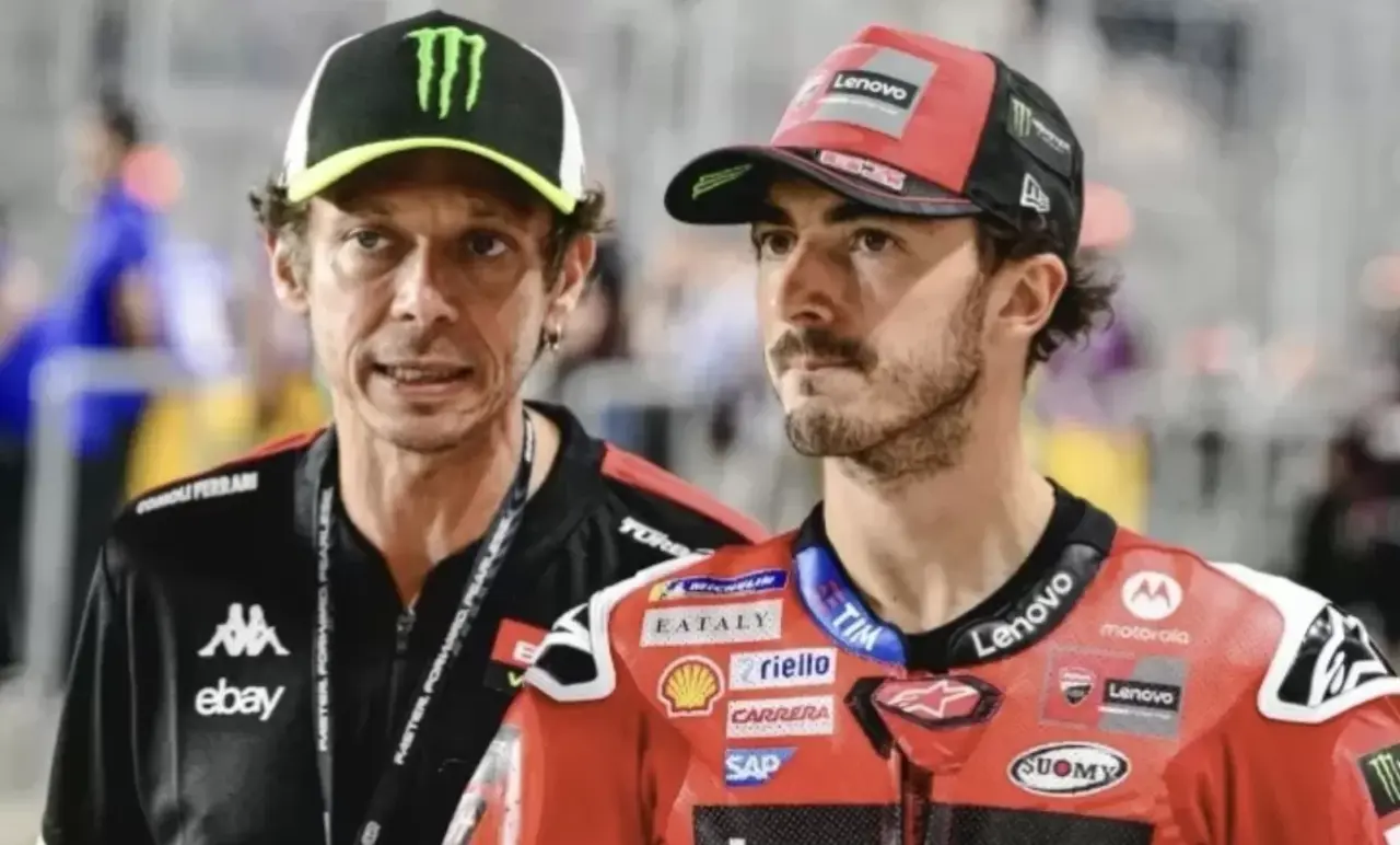 Peran Vital Valentino Rossi Jaga Mentalitas Bagnaia di Tengah Musim Sulit Ducati