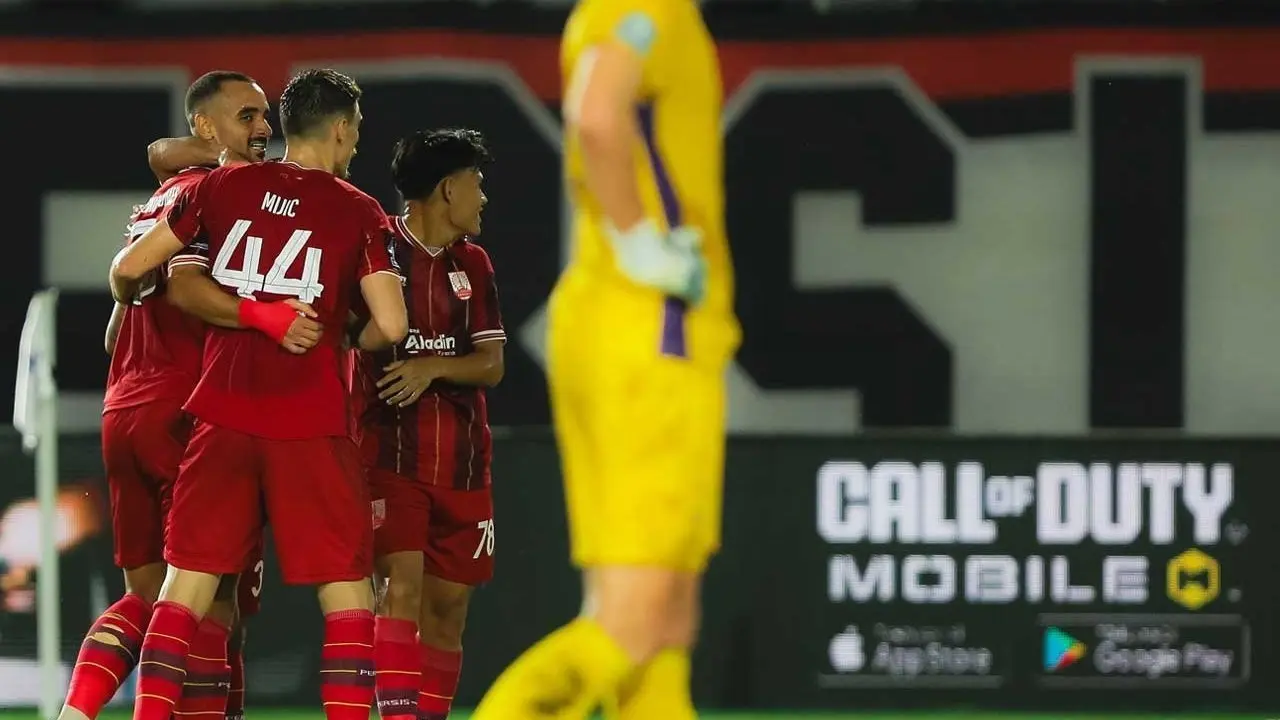 Babak I Persis Solo Ungguli Semen Padang 1-0 Berkat Gol Miroslav Maricic