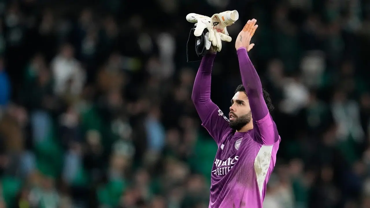 David Raya Raih Pemain Terbaik Liga Champions Usai Bawa Arsenal Kalahkan Sporting CP