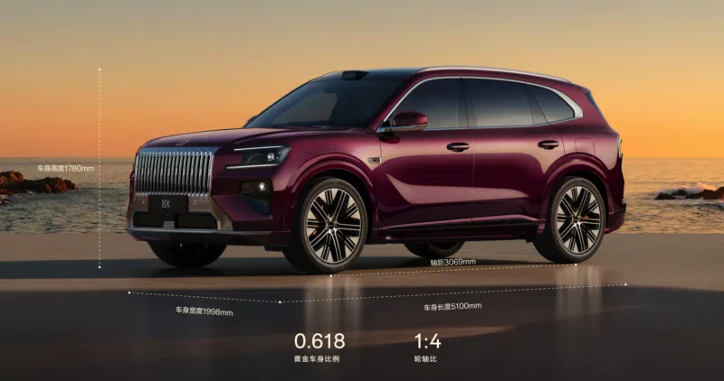 SUV Hybrid Zeekr 8X Bakal Meluncur 17 April, Tenaga Tembus 1.381 Hp