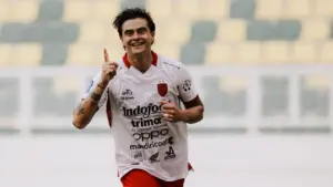 Gol Tunggal Diego Campos Antar Bali United Kalahkan Persita Tangerang di BRI Super League