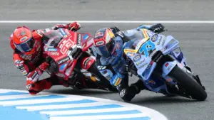 Hasil MotoGP Spanyol 2026: Alex Marquez Juara, Marc Crash di Jerez
