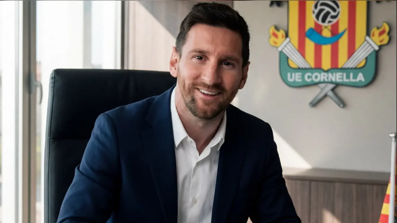 Lionel Messi Resmi Membeli Klub Spanyol UE Cornella dari Divisi 3, Langkah Baru di Dunia Sepak Bola Profesional