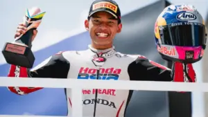 Performa Gemilang Veda Ega Pratama Dilirik Tim Moto3 Papan Atas untuk Musim 2027