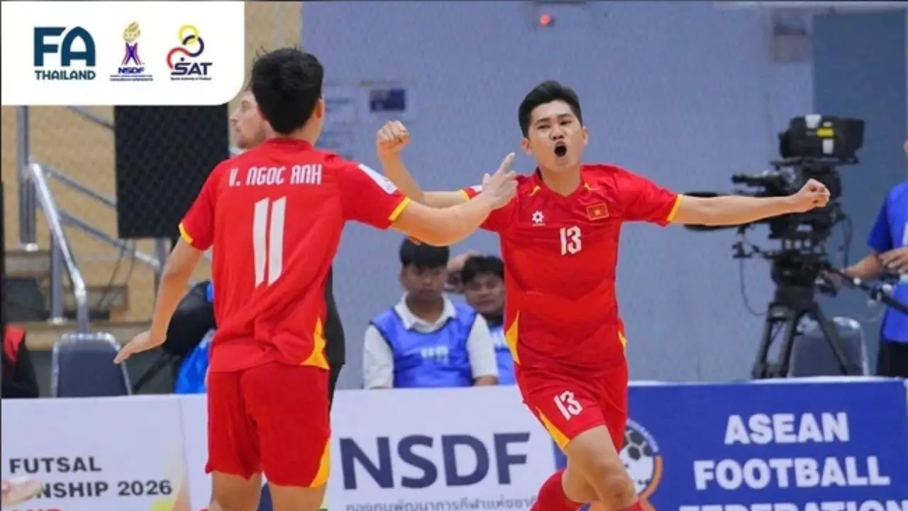 Vietnam Bungkam Australia 4-0, Raih Peringkat Ketiga Piala AFF Futsal 2026