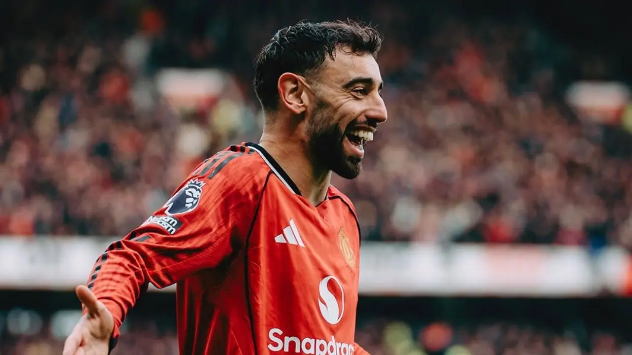 David Beckham Kirim Pesan Pribadi kepada Bruno Fernandes usai Rekor Assist