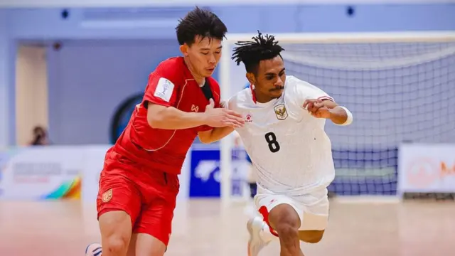 Timnas Futsal Indonesia Imbang 1-1 dengan Thailand pada Babak Pertama Final Piala AFF Futsal 2026