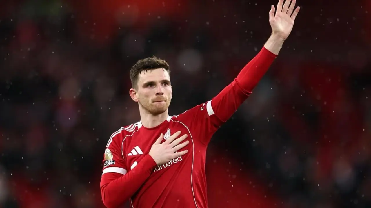 Andrew Robertson Mengonfirmasi Kepergian Dari Liverpool Pada Musim Panas Mendatang