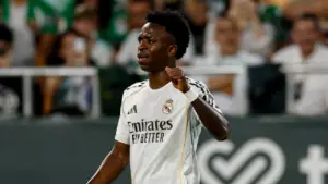 Hasil HT Real Betis vs Real Madrid 0-1: Gol Vinícius Bawa Los Blancos Unggul
