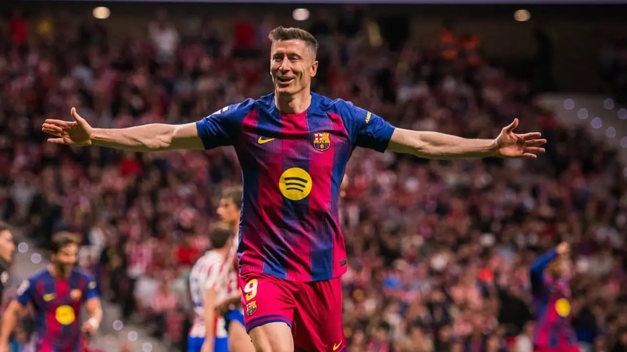 Robert Lewandowski Masuk Peringkat ke-11 Pencetak Gol Sepanjang Masa Barcelona