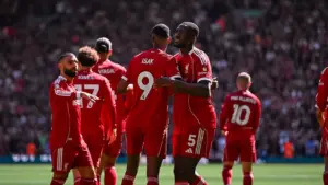 Hasil Sementara Liverpool vs Crystal Palace 2-0: Gol Isak dan Robertson Bawa Keunggulan