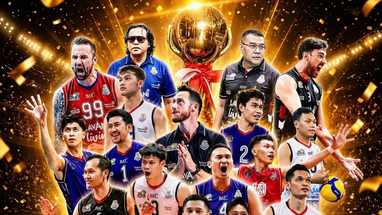 Jakarta LavAni Juara Proliga 2026 usai Tekuk Bhayangkara Presisi di Yogyakarta