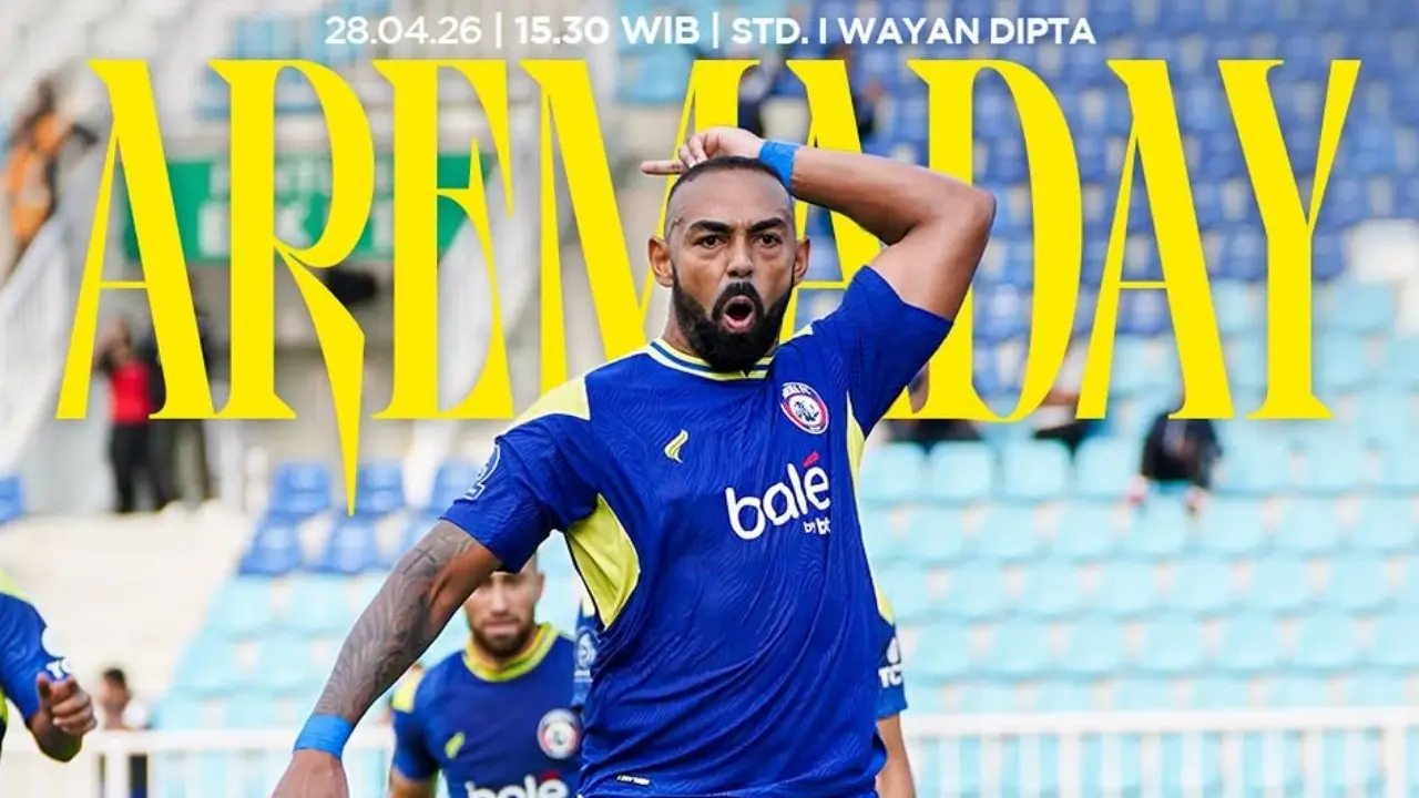 Arema FC Hadapi Persebaya Surabaya di Stadion Dipta Tanpa Penonton