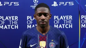 Ousmane Dembele Raih Man of the Match Laga PSG Vs Bayern Munchen