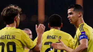Top Skor Liga Arab Saudi Terbaru: Cristiano Ronaldo Dekati Julian Quinones Usai Cetak Gol