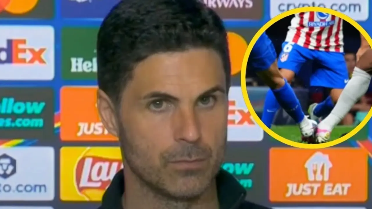 Mikel Arteta Kecam Pembatalan Penalti Kontroversial Eberechi Eze di Laga Arsenal Vs Atletico Madrid