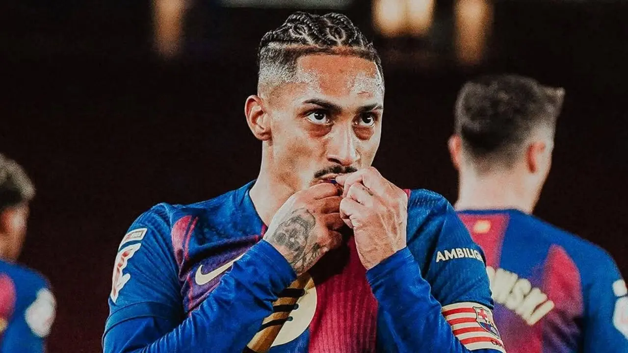 Sejumlah Klub Arab Saudi Kembali Goda Raphinha untuk Mau Tinggalkan Barcelona
