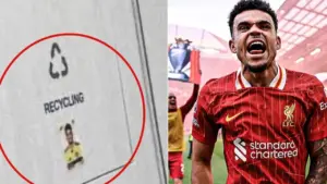 Respons Luis Diaz Tanggapi Fotonya Berada di Tempat Sampah Ruang Ganti Liverpool